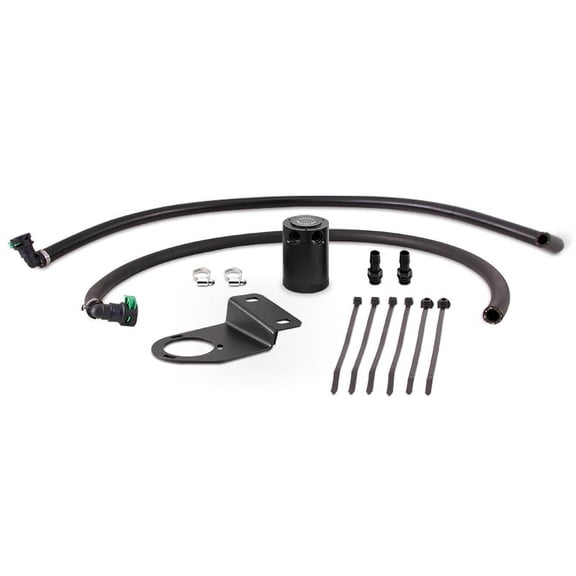 Mishimoto MMBCC-RGR-19PBE Ford Ranger Baffled Oil Catch Can Kit, 2019-2023, Black