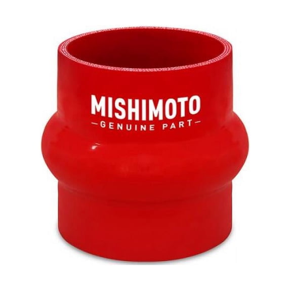 Mishimoto MMCP-3HPRD Hump Hose Coupler, 3" Red
