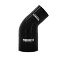 thumbnail image 1 of Mishimoto MMCP-R45-2030BK 45-Degree Silicone Transition Coupler, 2.00" to 3.00", Black, 1 of 4