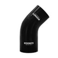 thumbnail image 1 of Mishimoto MMCP-R45-30325BK 45-Degree Silicone Transition Coupler, 3.00" to 3.25", Black, 1 of 5