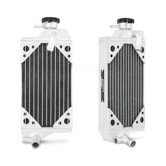 Mishimoto MMDB-RMZ250-07RX Dirt Bike Aluminum Radiator Compatible With Suzuki RMZ250 2007-2009