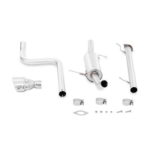 Mishimoto MMEXH-FIST-14P Cat-Back Exhaust Compatible With Ford Fiesta ST 2014+ Polished Tips