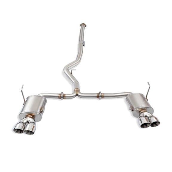 Mishimoto MMEXH-WRX-15 Cat-Back Exhaust Compatible With Subaru WRX/STI 2015-2021 Stainless Steel