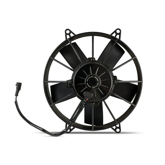 Mishimoto MMFAN-10HD Race Line High-Flow Radiator Fan, 10" Universal Fit, 12 Volts, Black
