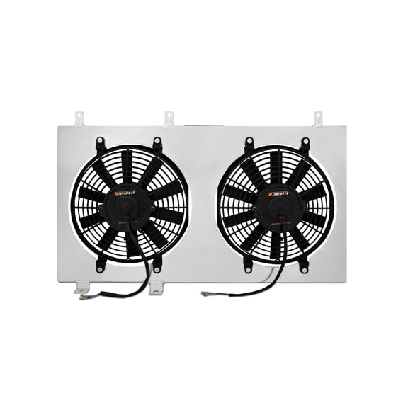 Mishimoto MMFS-ECL-95T Performance Aluminum Fan Shroud Compatible With Mitsubishi Eclipse 1995-1999 Silver