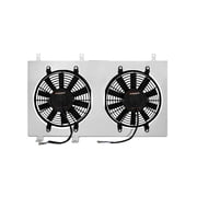Mishimoto MMFS-MIA-90 Performance Aluminum Fan Shroud Compatible With Mazda MX-5 Miata 1990-1997 Silver