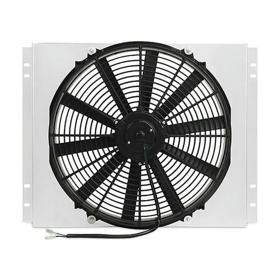 Mishimoto MMFS-MUS-67K Performance Alumnium Fan Shroud with Fan Controller Compatible With Ford Mustang, 1967 - 1970