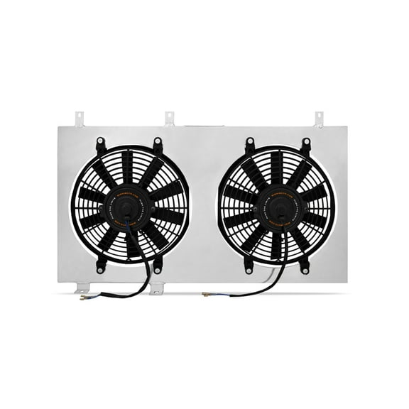 Mishimoto MMFS-S13-89SR Performance Aluminum Fan Shroud Compatible With Nissan 240sx S13 1989-1994 Silver