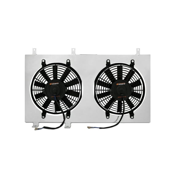 Mishimoto MMFS-S2K-00 Performance Aluminum Fan Shroud Compatible With Honda S2000 2000-2009 Silver
