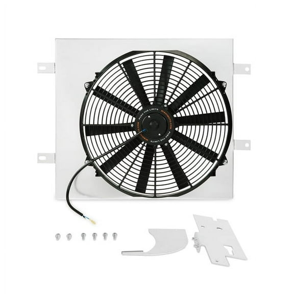 Mishimoto MMFS-WRA-87K Performance Fan Shroud Kit, w/ Fan Controller Compatible With Jeep Wrangler YJ and TJ 1987-2006