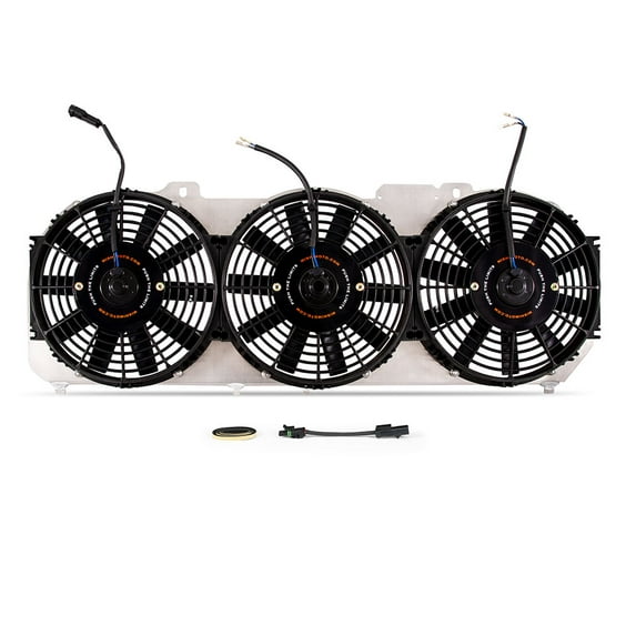 Mishimoto MMFS-XJ-89 Performance Aluminum Radiator Fan Shroud, Compatible with Jeep Cherokee XJ 4.0L, 1989-2001, Silver
