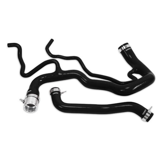 Mishimoto MMHOSE-DMAX-11BK Silicone Radiator Hose Kit Compatible With Chevrolet 6.6L Duramax 2011-2016 Black