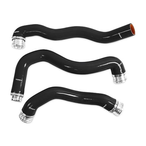 Mishimoto MMHOSE-F2D-08BK Silicone Radiator Hose Kit Compatible With Ford 6.4 Powerstroke 2008-2010 Black