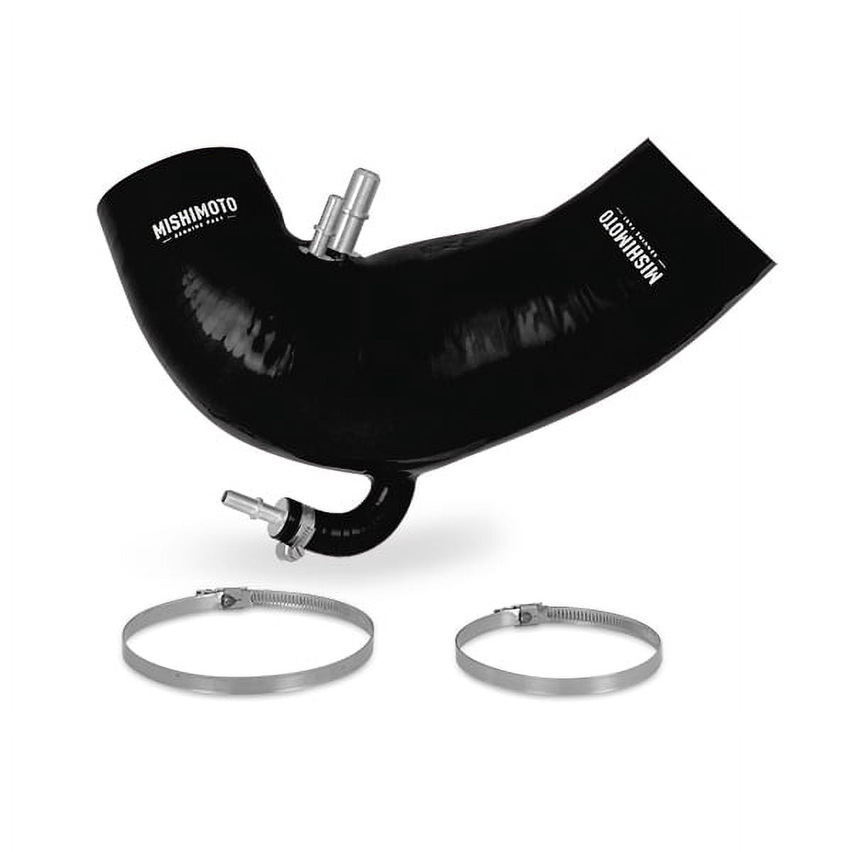 Mishimoto MMHOSE-MUS8-15IHBK Silicone Induction Hose Compatible With Ford Mustang GT 2015-2018 Black