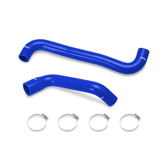 Mishimoto MMHOSE-VET-05BL Silicone Radiator Hose Kit Compatible With Chevrolet C6 Corvette Z06 2005-2013 Blue