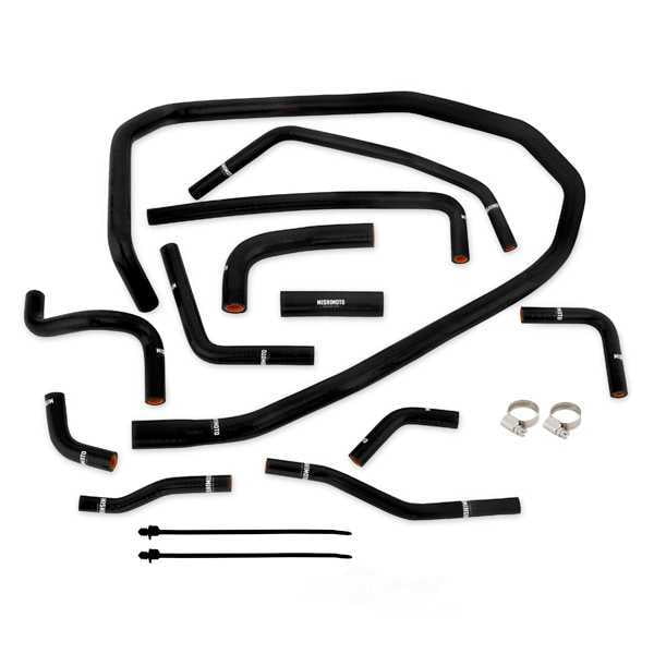 Mishimoto Automotive MMHOSE-WRX-15ANCBK Silicone Ancillary Hose Kit, Black, fits Subaru WRX