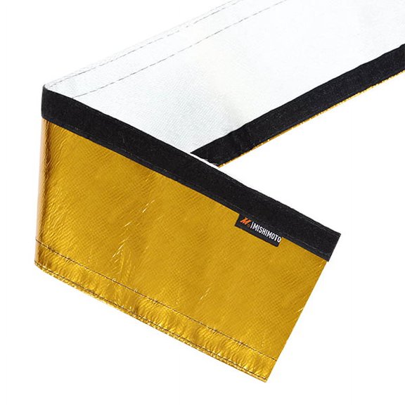 Mishimoto MMHP-HSS-136GD Heat Shielding Sleeve 1" x 36", Gold