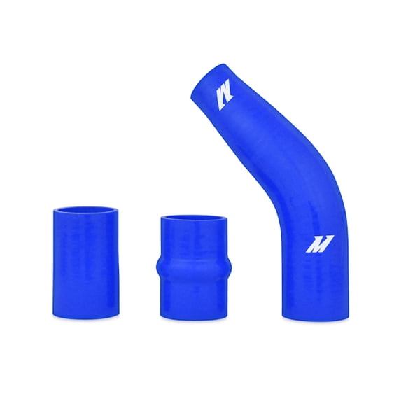 Mishimoto MMICP-EVO-10UBL Upper Intercooler Pipe Kit Compatible With Mitsubishi Lancer Evo X 2008-2015 Blue