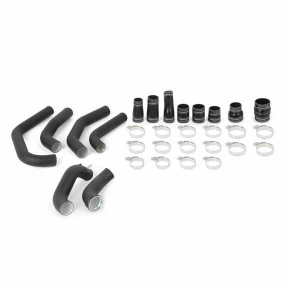 Mishimoto MMICP-F27T-15KWBK Intercooler Pipe Kit Compatible With Ford F-150 2.7 EcoBoost 2015-2017 Wrinkle Black