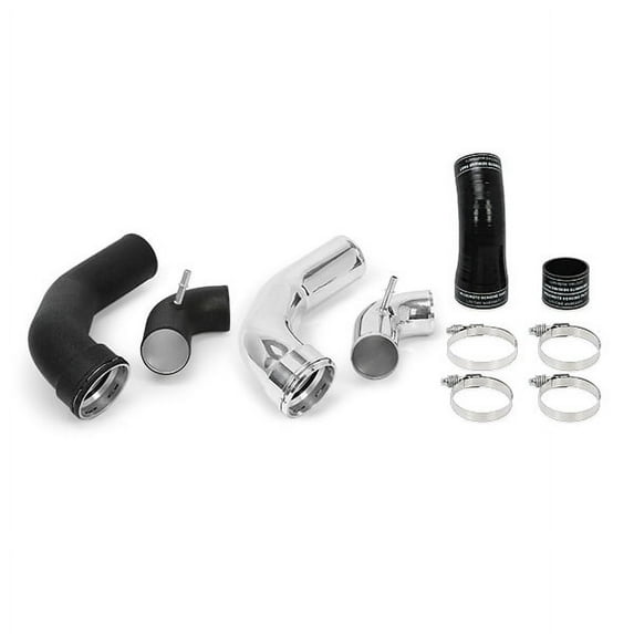 Mishimoto MMICP-F35T-15CP Cold-Side Intercooler Pipe Kit Compatible With Ford F-150 3.5 EcoBoost 2015-2017 Polished
