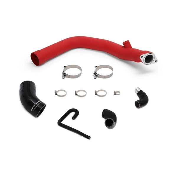 Mishimoto MMICP-WRX-15WRD Charge Pipe Kit Compatible With Subaru WRX 2015-2021 Red