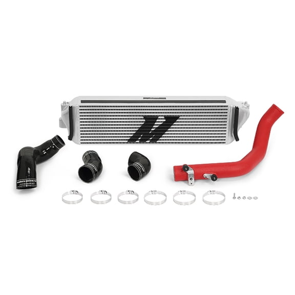 Mishimoto MMINT-CTR-17KSLWRD Performance Intercooler Kit Compatible With Honda Civic Type R 2017-2021 Silver