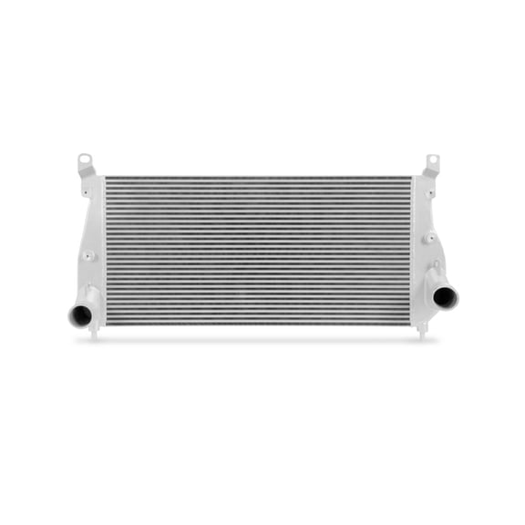 Mishimoto MMINT-DMAX-01SL Performance Intercooler Compatible With Chevrolet 6.6L Duramax 2001-2005 Silver