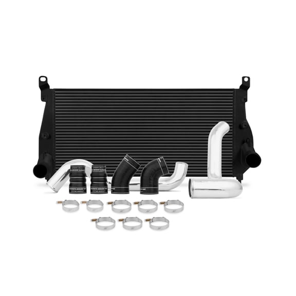 Mishimoto MMINT-DMAX-02KBK Performance Intercooler Kit Compatible With Chevrolet 6.6L Duramax 2002-2004.5 Black