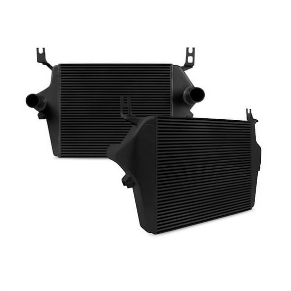 Mishimoto MMINT-F2D-03KBK Performance Intercooler Kit Compatible With Ford 6.0 Powerstroke 2003-2007 Black