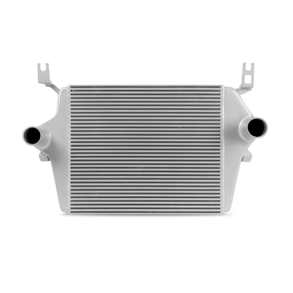 Mishimoto MMINT-F2D-03SL Performance Intercooler Compatible With Ford 6.0 Powerstroke 2003-2007 Silver
