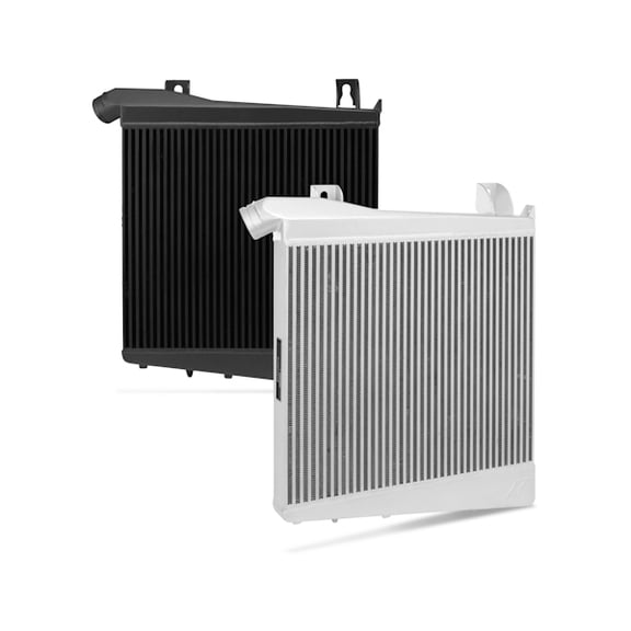 Mishimoto MMINT-F2D-08KSL Performance Intercooler Kit Compatible With Ford 6.4 Powerstroke 2008-2010 Silver