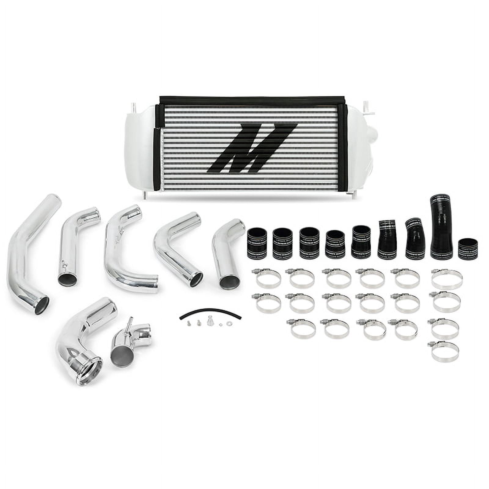 Mishimoto MMINT-F35T-15KPSL Performance Intercooler Kit Compatible With Ford F-150 3.5 EcoBoost 2015+ Silver