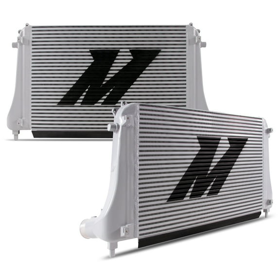Mishimoto MMINT-MK7-15 Performance Intercooler Compatible With Volkswagen Golf TSI , GTI, Golf R 2015+ Silver