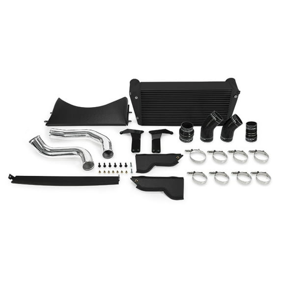 Mishimoto MMINT-RAM-13KBK Performance Intercooler Kit Compatible With Dodge Ram - Cummins 6.7 2013-2018 Stealth Black