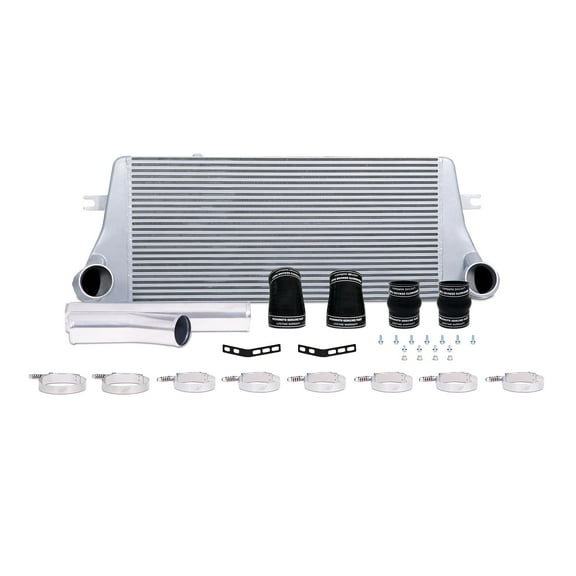 Mishimoto MMINT-RAM-94KSL Performance Intercooler Kit Compatible With Dodge Ram Cummins 5.9 1994-2002 Silver