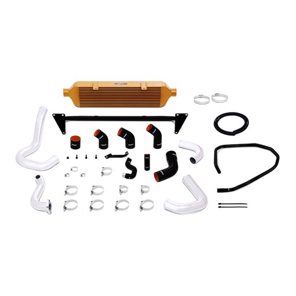 Mishimoto MMINT-WRX-15G Front-Mount Intercooler Compatible With Subaru WRX 2015-2021 Gold