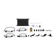 Mishimoto MMOC-GTO-04TBK Oil Cooler Kit Thermostatic Compatible With Pontiac GTO 2004-2006 Black