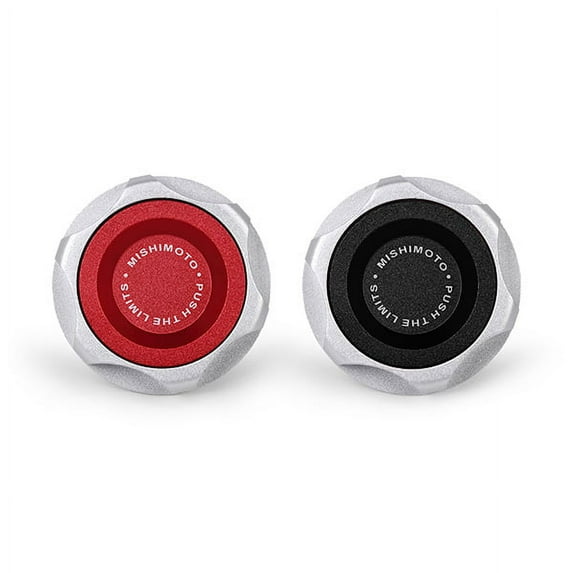 Mishimoto MMOFC-MUS4-15MBK Oil Filler Cap Compatible With Ford Mustang EcoBoost 2015-2023 Black