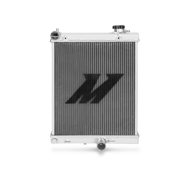 Mishimoto MMRAD-EVO-01H Half-Size Aluminum Radiator Compatible With Mitsubishi Lancer Evo 7/8/9 2001-2007
