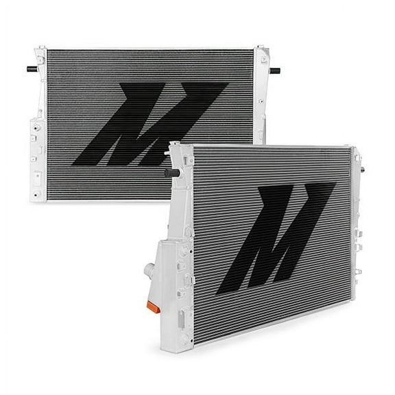 Mishimoto MMRAD-F2D-08V2 Performance Aluminum Radiator, Compatible with Ford Powerstroke 6.4L, 2008-2010