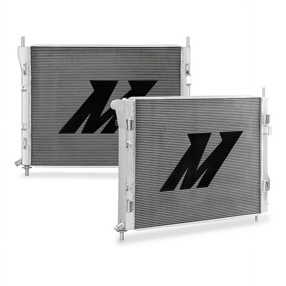 Mishimoto MMRAD-MUS8-15 Performance Aluminum Radiator, Compatible with Ford Mustang GT Shelby, 2015+