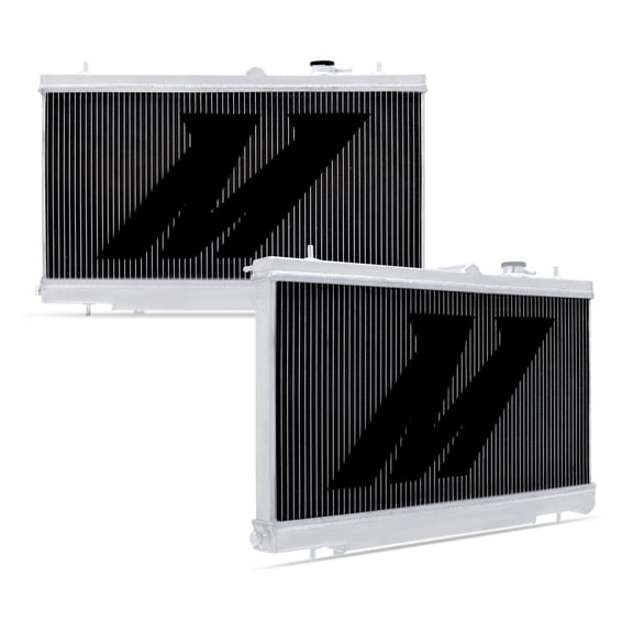Mishimoto MMRAD-WRX-01 Performance Aluminum Radiator, Compatible with Subaru WRX & STI, 2001-2007, Silver
