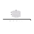 thumbnail image 1 of Mishimoto MMRT-MUS-15E Expansion Tank Compatible With Ford Mustang EcoBoost V6 V8 2015-2018 Silver, 1 of 5