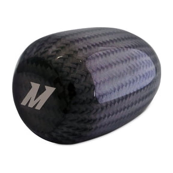 Mishimoto MMSK-CF Carbon Fiber Shift Knob, with 3 Thread Pitch Inserts for Universal Fit, Black