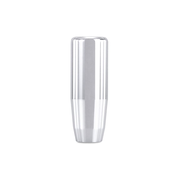 Mishimoto MMSK-SL Weighted Shift Knob, with 3 Thread Pitch Inserts for Universal Fit, Silver Steel