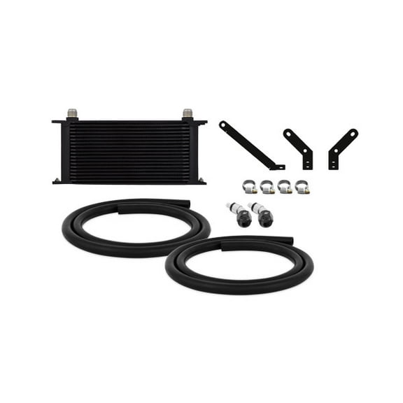 Mishimoto MMTC-WRX-15BK Transmission Cooler Compatible With Subaru WRX CVT 2015-2021 Black