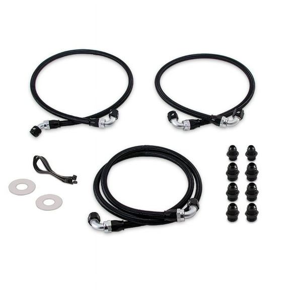 Mishimoto MMTCL-DMAX-06 Transmission Cooler Line Kit, Compatible With Chevrolet/GMC 6.6L Duramax (LLY/LBZ/LMM) 2006-2010