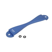 Mishimoto MMTD-SUB-BL CNC Battery Tie Down Compatible With Subaru Blue