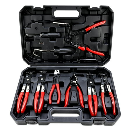 Mishimoto MMTL-HCR-9 Hose Clamp Plier Set, 9 Pieces