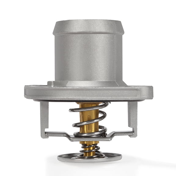 Mishimoto MMTS-F2D-03CL Low Temperature Thermostat & Housing, Compatible with Ford Powerstroke 6.0L, 2003-2007